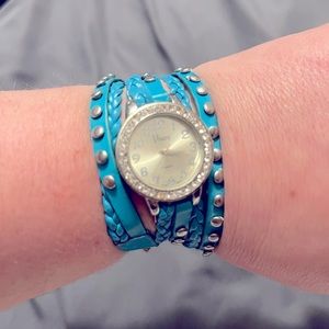 Turquoise wrap watch